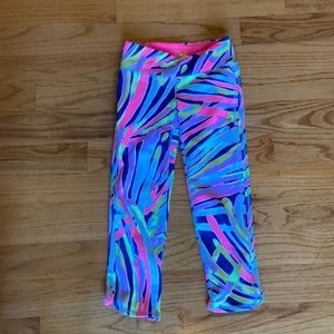 EUC Lilly a Pulitzer Crop Leggings Size xs